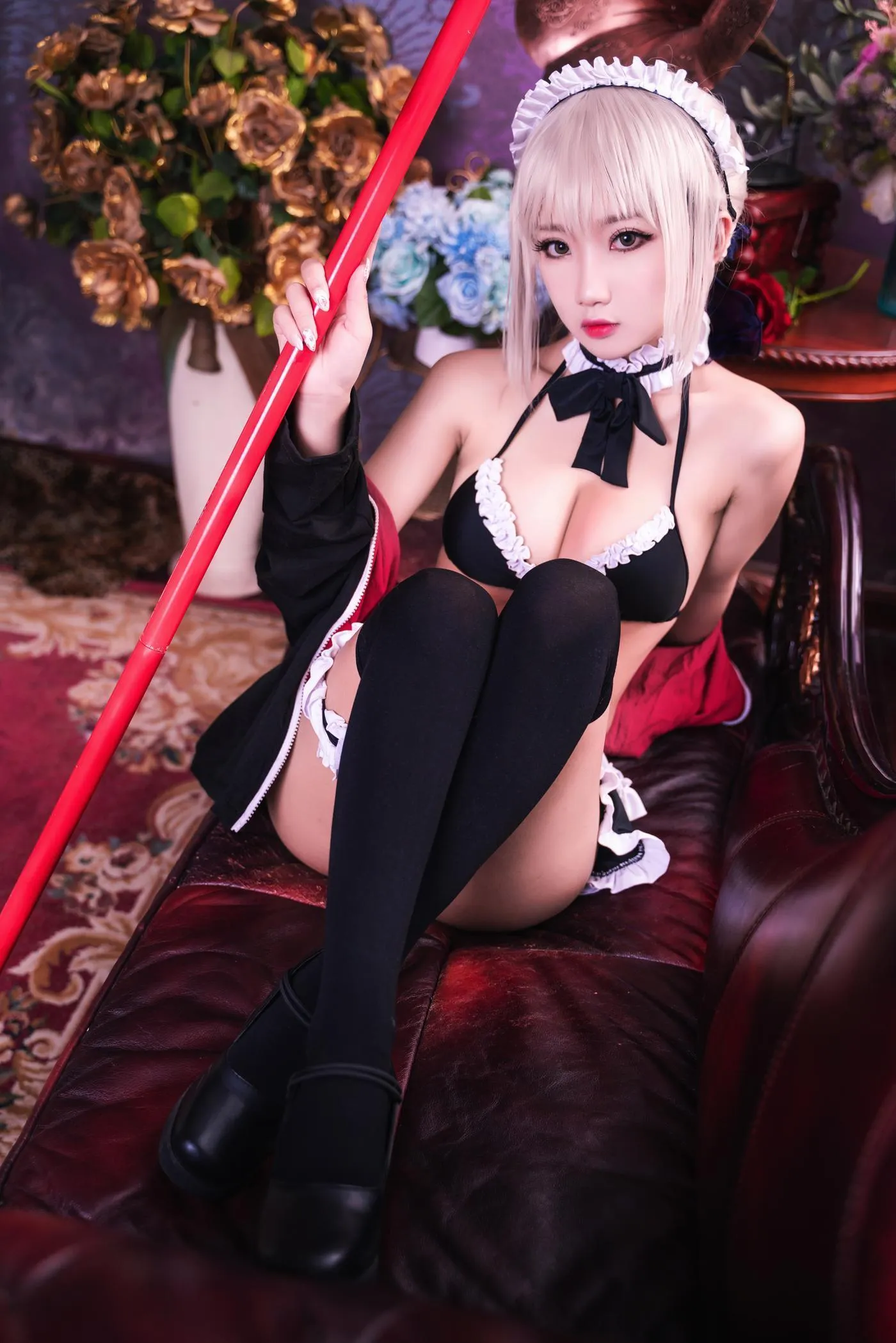 鬼畜瑶在不在w – NO.29 黑呆女仆 [26P]插图6